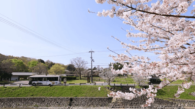 「バスのある風景」の写真例