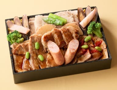 【掛村】十勝産豚とりわけ食べ比べ弁当