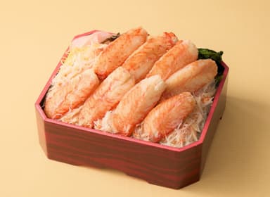 【鱗幸食品】毛ガニ贅沢弁当