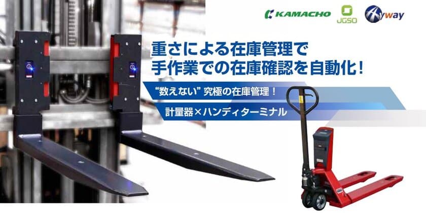 計量器メーカー鎌長製衡が提供する
「モバイル計量器在庫管理システム」が
タブレット端末での在庫データ更新に対応