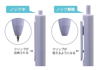 ノック解除忘れ防止機能