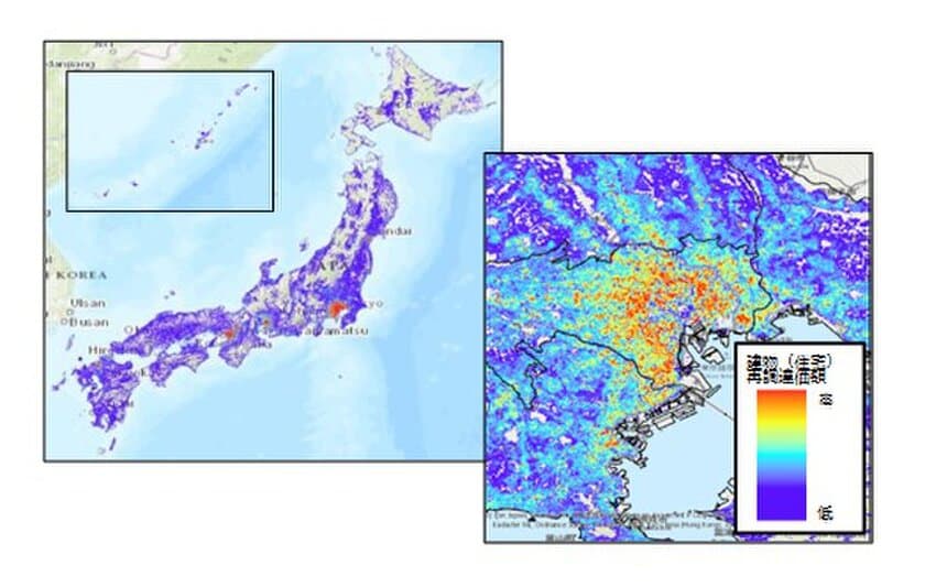 業界初　全国の住宅資産情報を250m四方の区画単位で網羅した
データベース『日本全国住宅資産データ』を販売開始