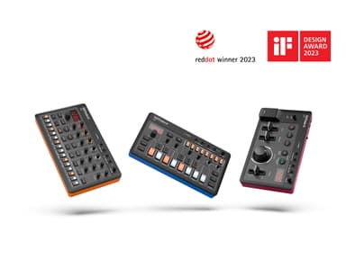 『AIRA Compact』シリーズ　左から『T-8』、『J-6』、『E-4』