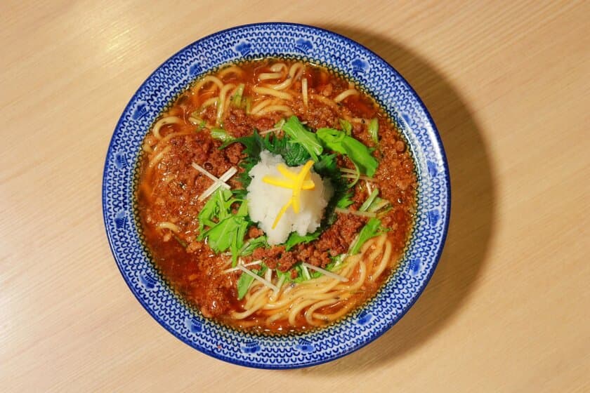 人類みな麺類系列「担担麺の掟を破る者」(大阪・梅田)から
春の新作スタート！！
『柚子みぞれたんたん麺～味の3変化～』4月26日販売開始