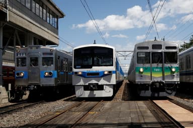 電車展示　イメージ