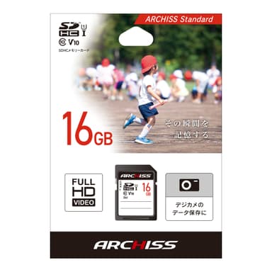 SDカードStandard16GB パッケージイメージ