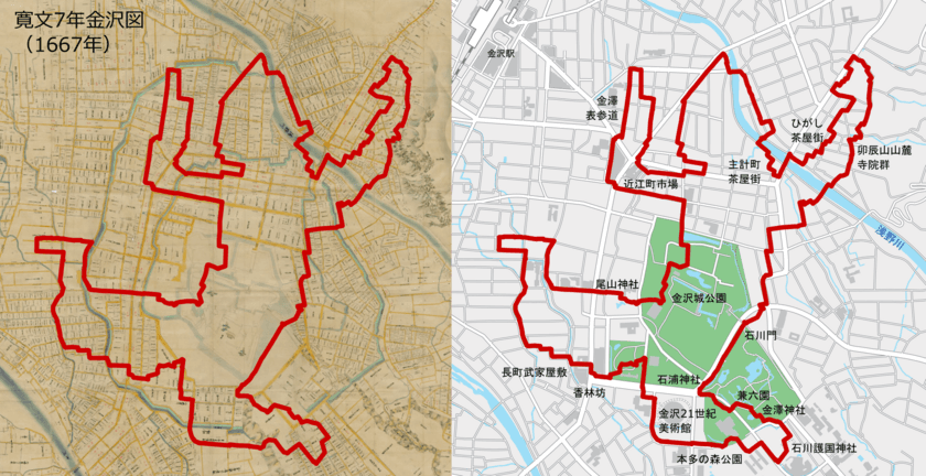 キャンバスは古都・金沢！
忍者リンピック2023金沢城大会で
「GPSアート ラン＆ウォーク」を開催