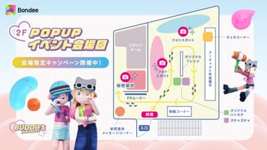 POP UPイベント会場図