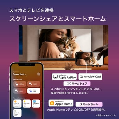 スクリーンシェアとスマートホーム