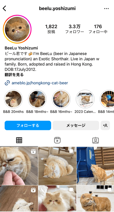 ビール君 Instagram