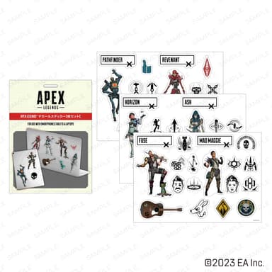 〈Apex Legends　デカールステッカー　3枚セットC　商品画像〉