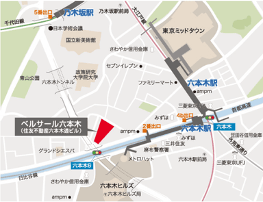 展示会会場　地図