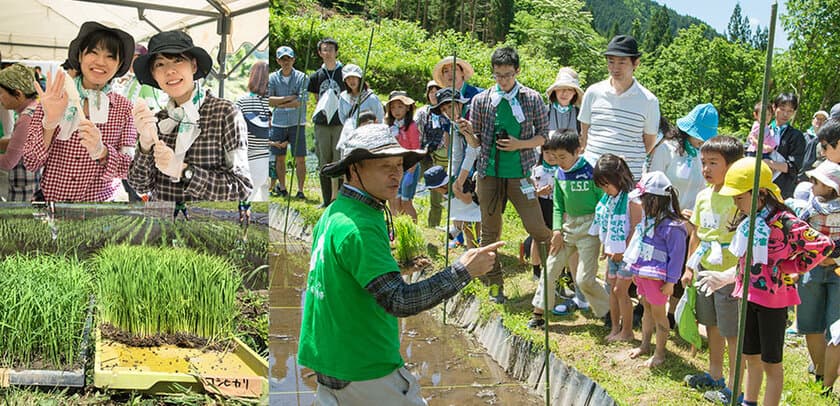 岐阜県郡上市のオーガニック農場で4年ぶりとなる
「田植え体験会」を5月28日に開催！