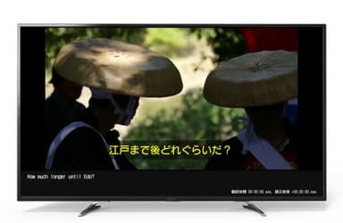 テレビ字幕を自動翻訳するアプリ「Xit」(イメージ)