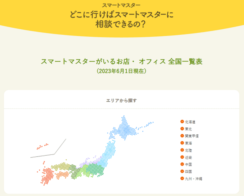 スマート化する“住まい”と“暮らし”のスペシャリスト　
スマートマスター 累計合格者数9,083名　
全国1,160箇所で活動中！