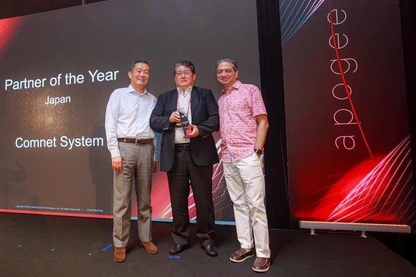 【ネットワークセキュリティ分野で快挙】
「WatchGuard Technologies Partner of the Year」を受賞！
MSSP部門で「世界一」を達成