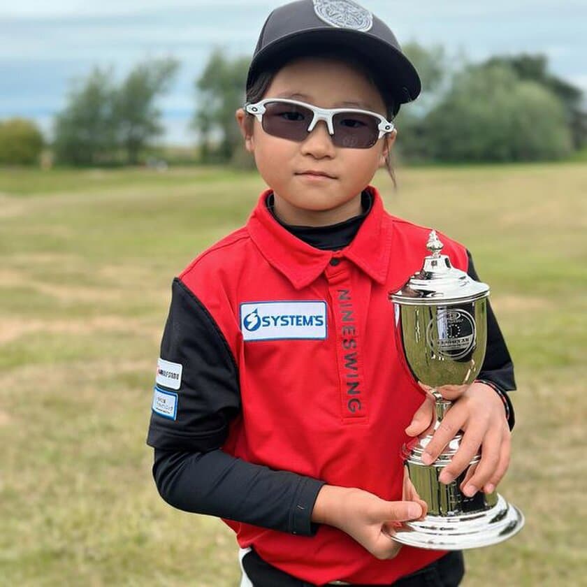 システムズがサポートするジュニア・ゴルファー 荒砂 士道選手　
US Kids European Championship・ジュニアヨーロッパ選手権
5位入賞