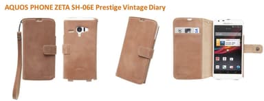 AQUOS PHONE ZETA SH-06E Prestige Vintage Diary