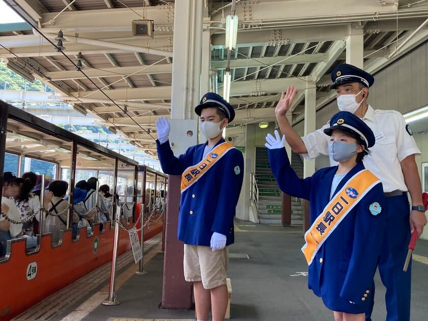 黒部峡谷鉄道が夏休みのスペシャル企画
「こども駅長の日」を8月5日・19日に開催！