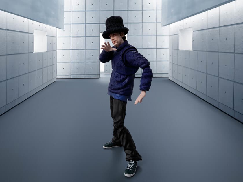 イギリスのバンド「ジャミロクワイ」が可動フィギュア化！
「Virtual Insanity」のミュージックビデオを再現！