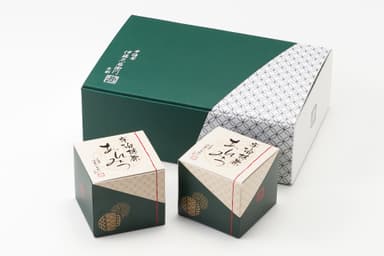 宇治抹茶あんみつパッケージ ※画像は6個入箱