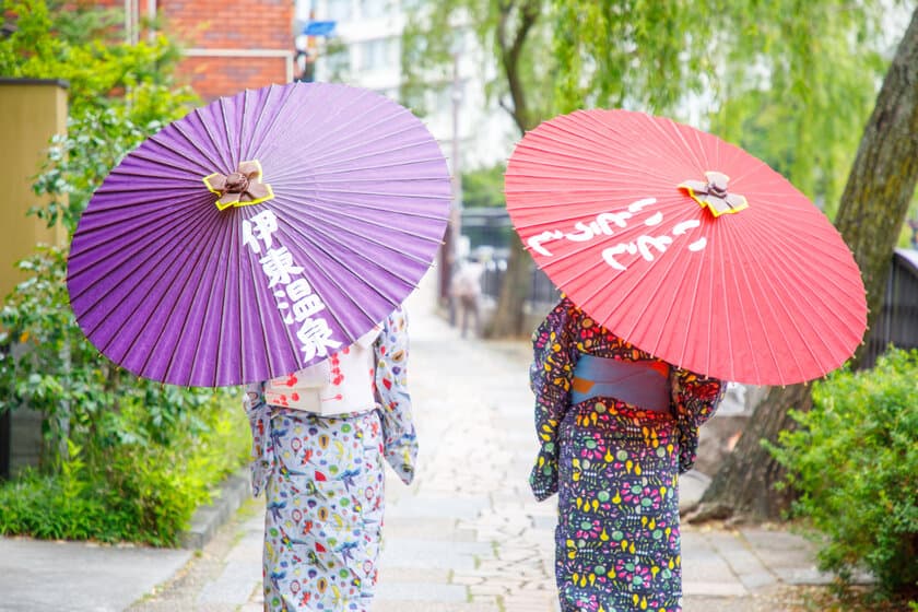 レトロな伊東の温泉街を浴衣で楽しめる！
浴衣レンタルスペース“ゆかたび”が7月1日～9月30日に開設