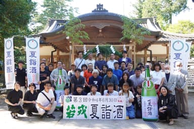 令和4年「夏詣酒」の様子(若戎)