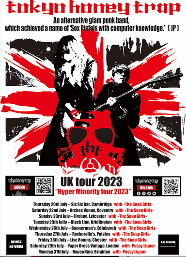 tokyo honey trap-UK tour 1