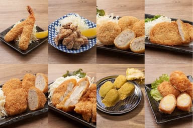 8種の揚げ物セット