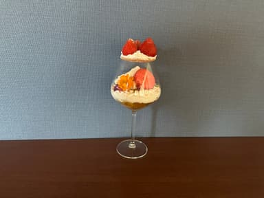 グラスパフェ『フラワーケーキ』2