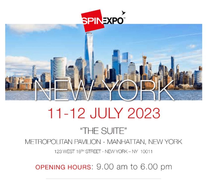 NEW YORKで7/11より開催される
「SPINEXPO NEW YORK 2023」に株式会社長谷川商店が出展