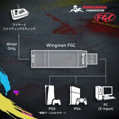 Wingman FGCコンバーター | 互換性