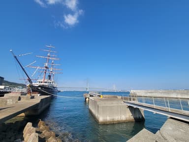 淡路島タコステからの景色