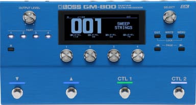 『GM-800』　トップ・パネル