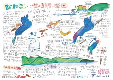 「はじめてのびわこの魚」フィールドノート