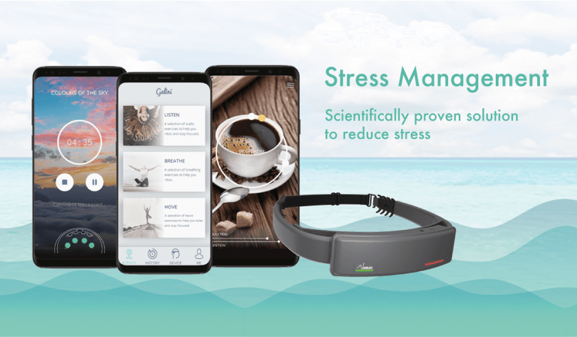 自分でストレス管理が可能！
脳波センサリング・ヘッドバンド新型機「SenzeBand 2」と
専用アプリ「Galini」 or 脳トレゲーム「Memorie」
どちらかを選択制でセット販売！7月24日発売