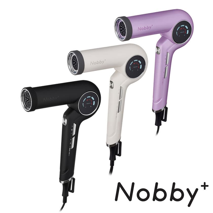 サロンシェアNo.1※1のプロフェッショナルブランドNobbyから、
新ブランド「Nobby＋」誕生　
「プロテクトイオンヘアードライヤー ND540A」8月1日より発売