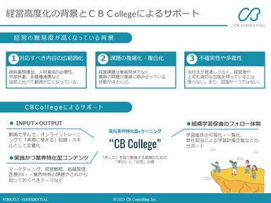 「ＣＢCollege」とは