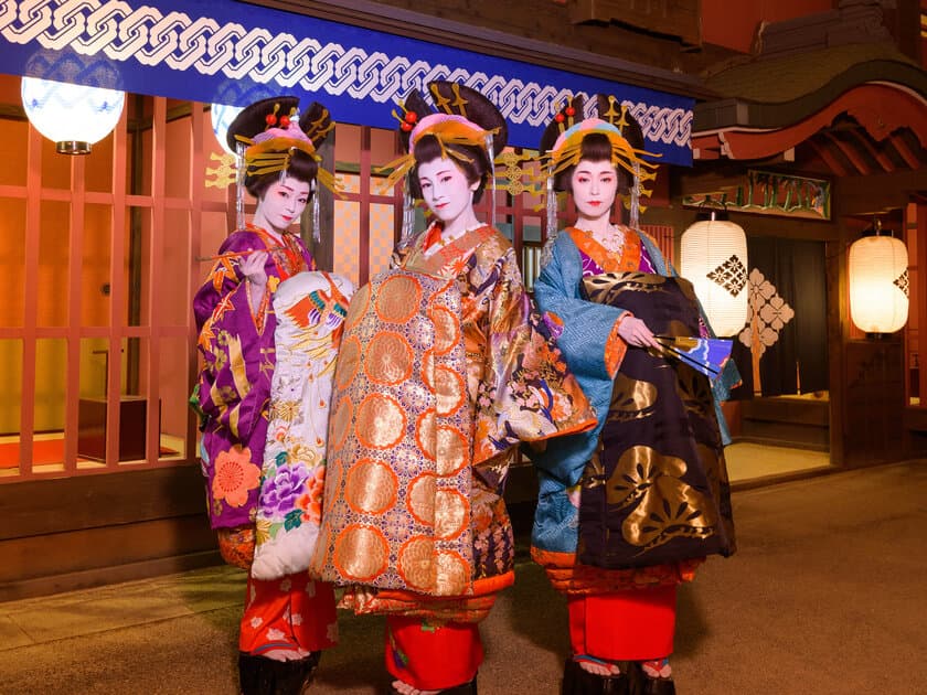 ＜京都・映画村＞江戸の町を和の装飾や和灯り、花魁道中で彩る
ナイトイベント「夏の宵祭」8月に10日間限定開催！