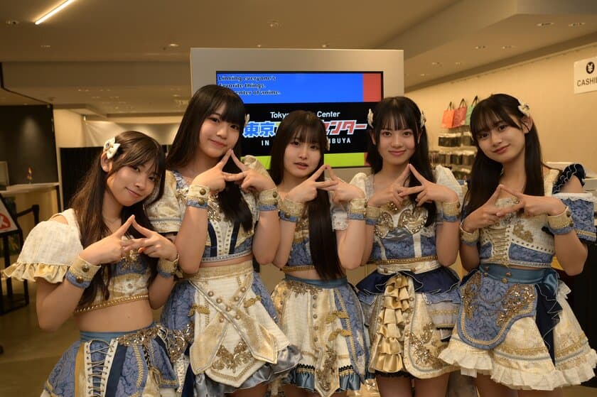 5人組アイドル「Andoll -アンドール-」がアニメの聖地 
渋谷 ＜東京アニメセンター＞ でアイドルグループ初となる
サイン会イベントを7/23(日)に開催！