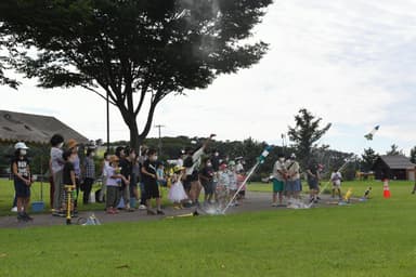 ペットロケット打ち上げ大会