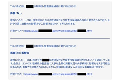 図2. 会計士の判断に基づき教育した生成AIの利用