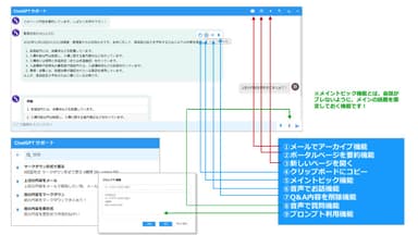 サテライトAI.社内情報AI(ChatGPT対応)機能とは？(2)