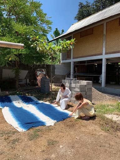 natural dye in Bali