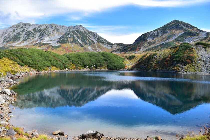 立山黒部アルペンルートの最新紅葉情報を
8月下旬から11月上旬まで公式サイト・SNSで公開中！