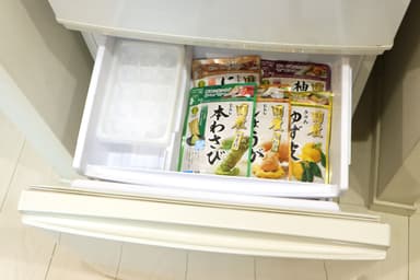 冷凍庫に保管