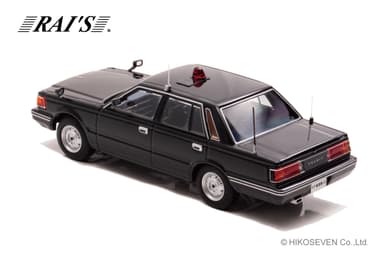 1/43 日産 セドリック (YPY30改) 1985 警察本部警備部要人警護車両：左後