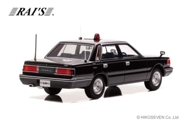 1/43 日産 セドリック (YPY30改) 1985 警察本部警備部要人警護車両：右後