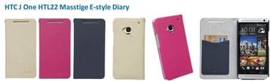 HTC J One HTL22 Masstige E-style Diary