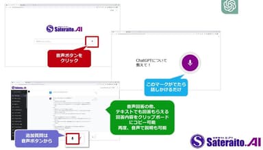 音声でChatGPT相談機能とは？(2)